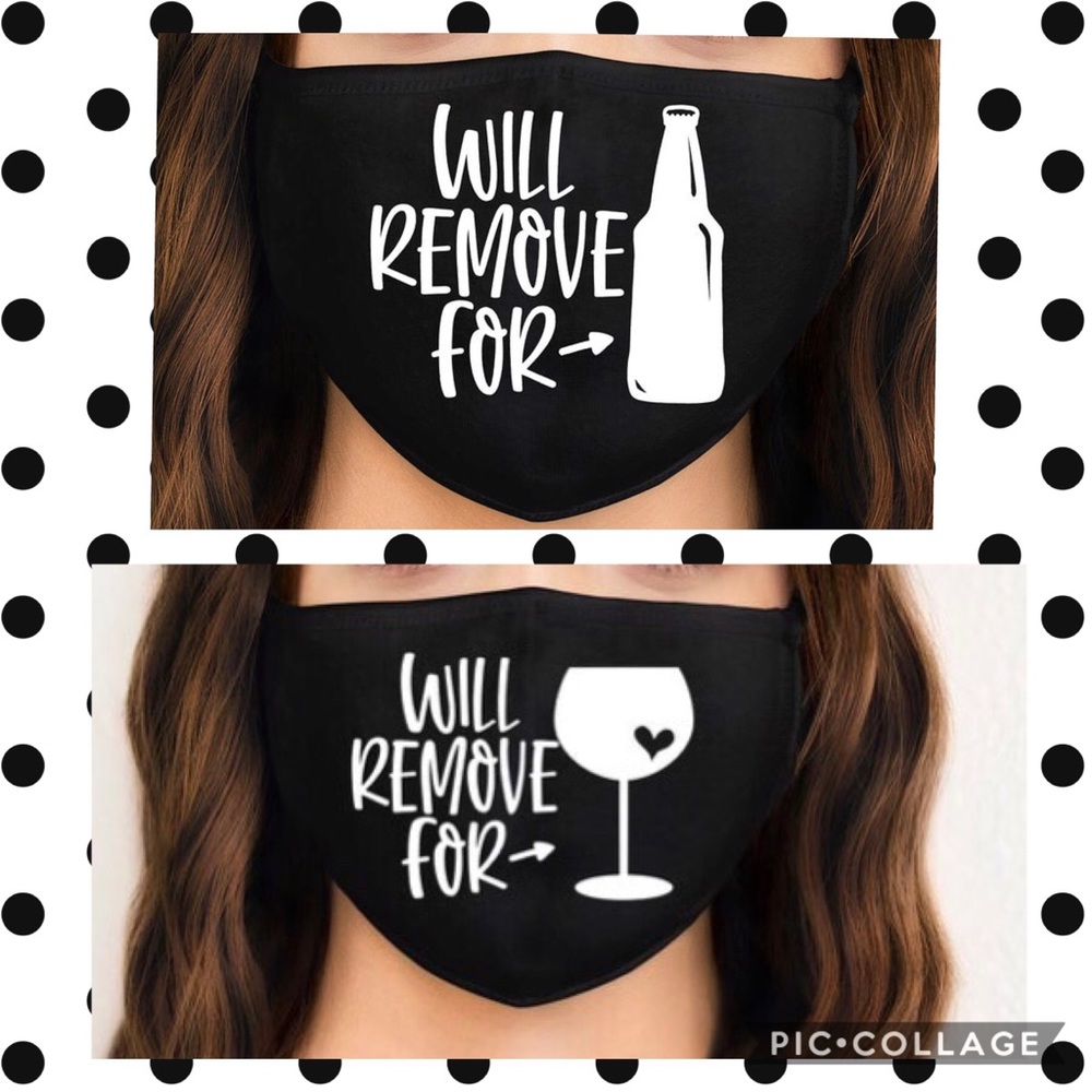 ⚡️HP⚡️Set of 3 layer unisex beer/wine face… - Picture 1 of 7